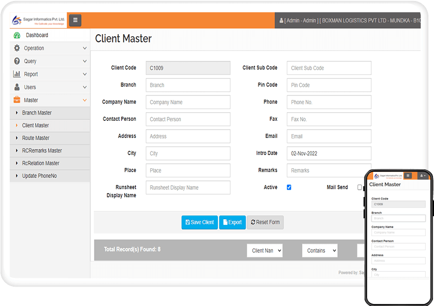 Client Master